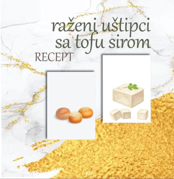 recept razeni ustipci sa tofu sirom