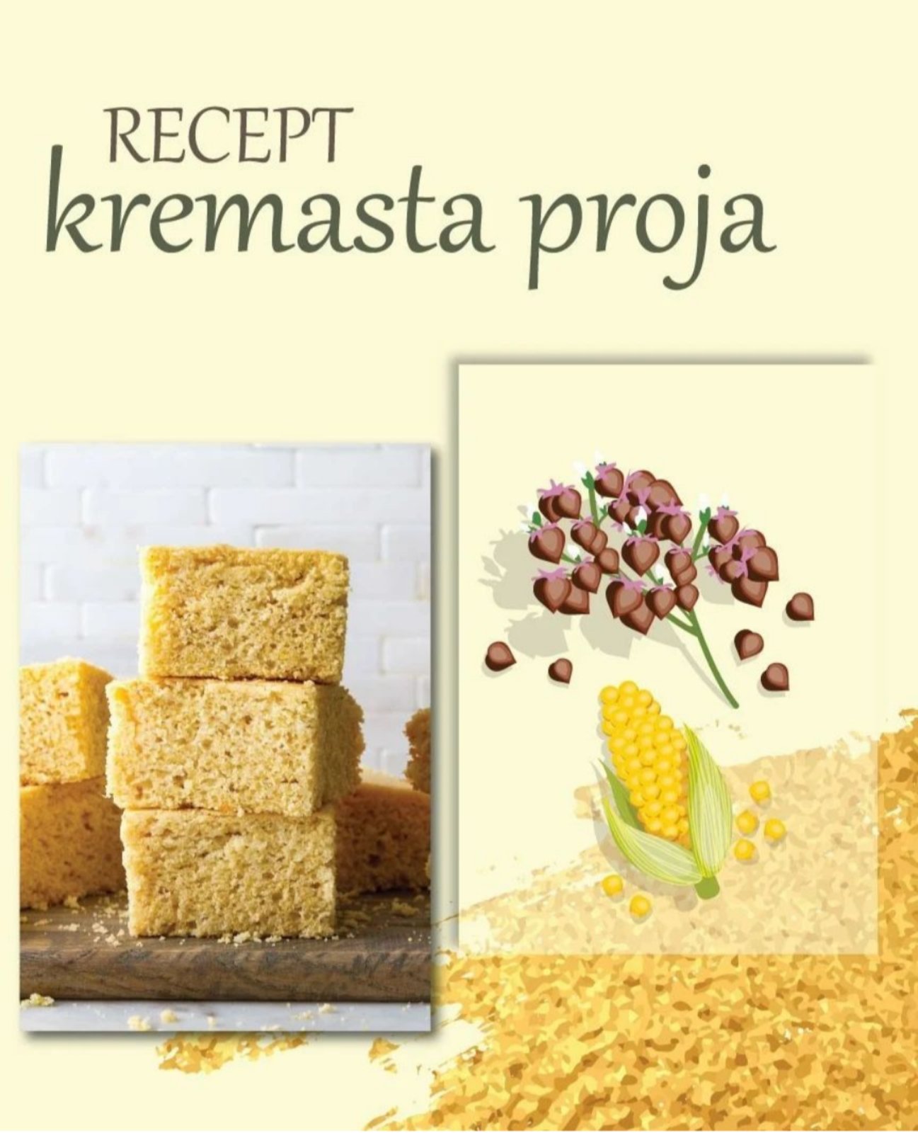 Recept kremasta proja